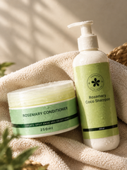 Frizz Care Bundle ( Rosemary Coco Shampoo + Conditioner)  ✨