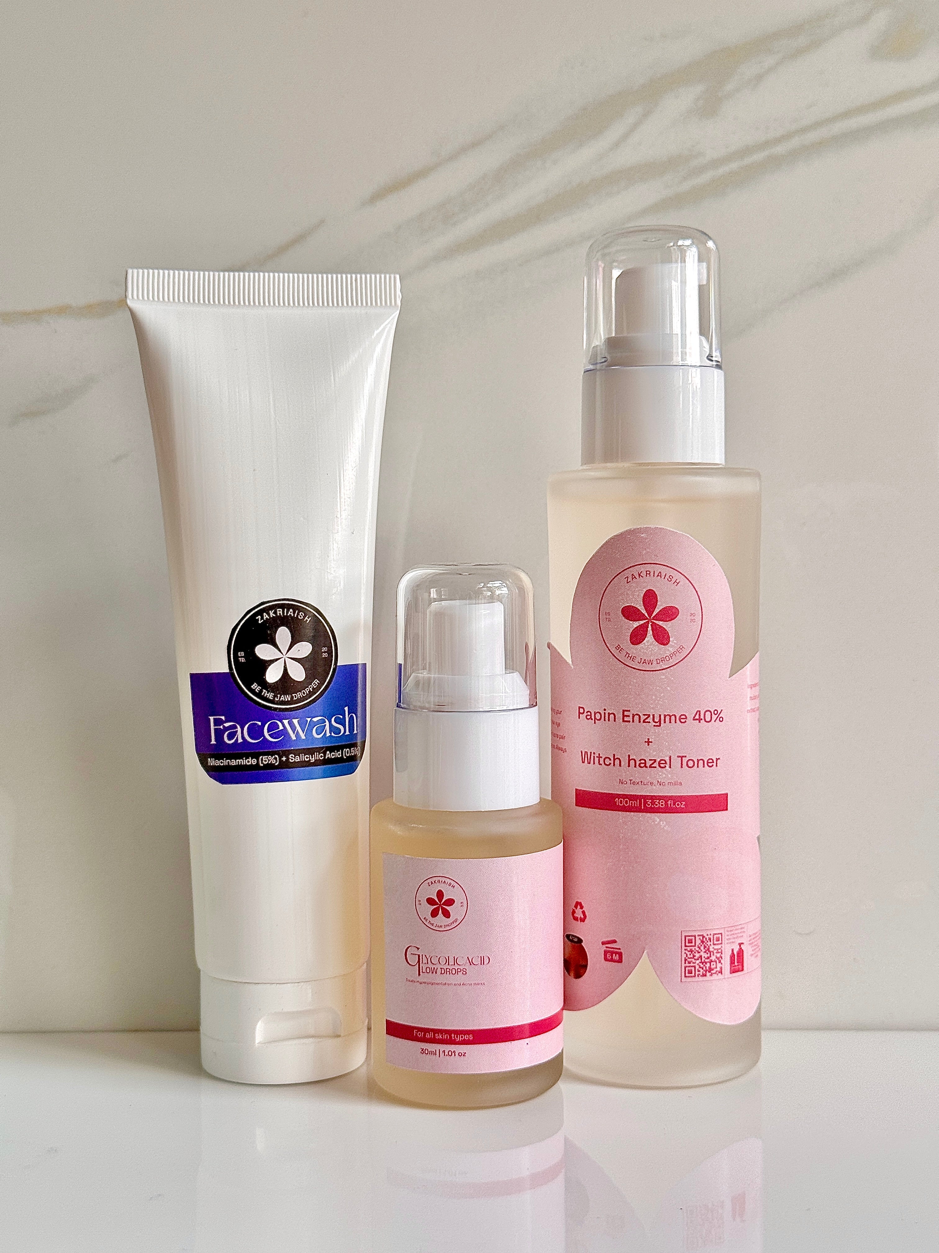 Skin brightening kit ( for texture & bumps)